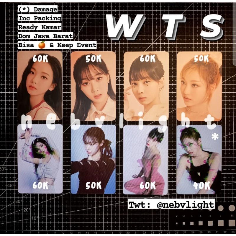 [READY] Pc aespa sg22 bene ktown & lenti hallu Karina Giselle Winter Ningning