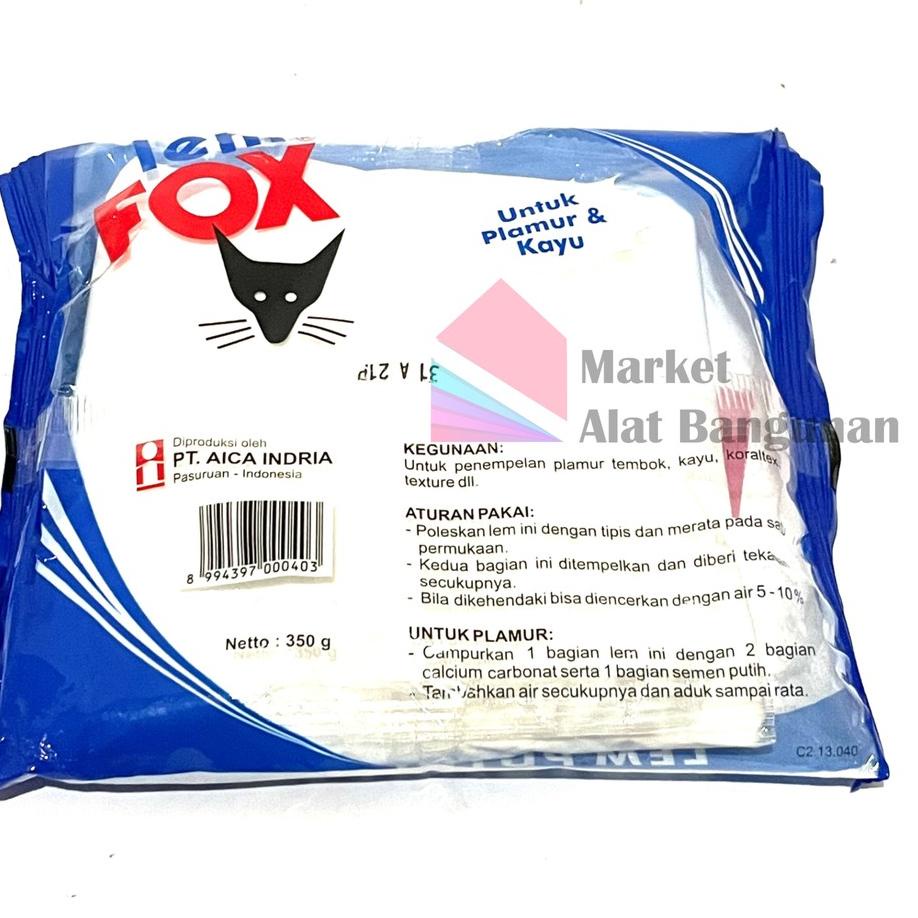 

Gold Promo Lem Kayu Fox Biru 350 gram / Lem Slime 350g / Lem Fox PVAc Putih B350 350g