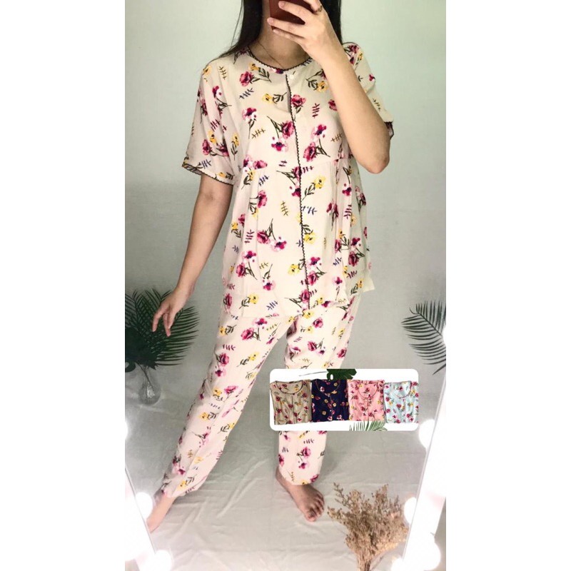 Baju Tidur Bahan Rayon Premium