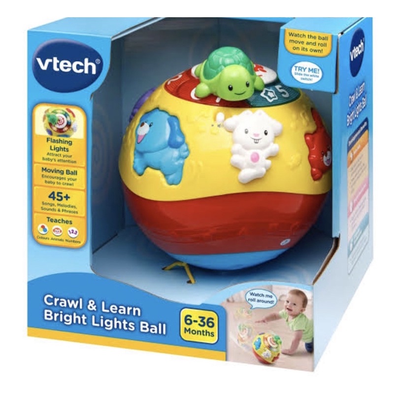 Vtech crawl & learn bright lights ball