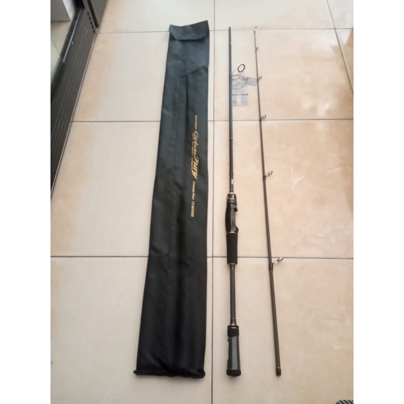 Joran Seahawk Rod Carbon Fury CF 662MHS 8-17lb Fuji Ring SIC Cross Wrap 6+1 Medium Heavy 2 Section