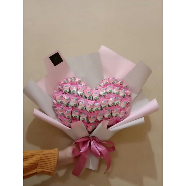

BUKET LUCU UNIK LOVE CANDY
