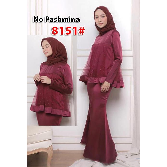 Baju Gamis Wanita / Longdress Impor / Gaun Panjang Scuba / Gamis Impor 8151 Import