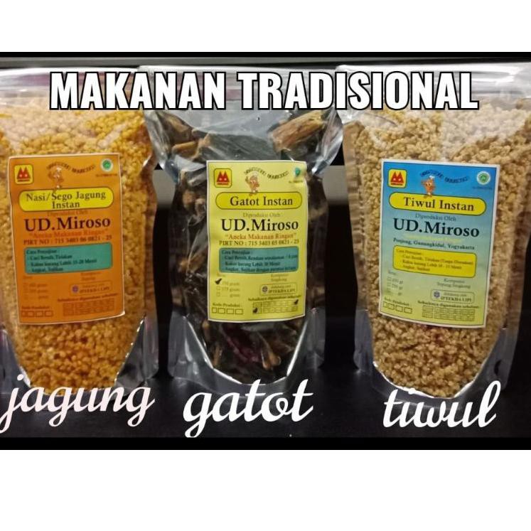 

Terlaris MFQJO 500gr diet nasi/sego jagung instan UD Miroso GK 82 Pasti Murah