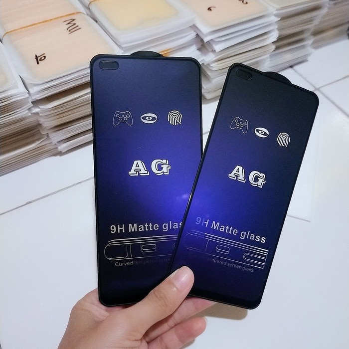 ANTI GORES SAMSUNG A21S  BLUE LIGHT MATTE TEMPERED GLASS AG SAMSUNG A21S