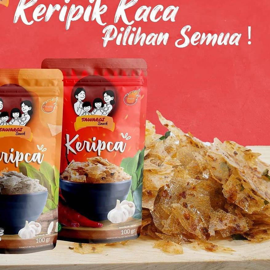 

Terbaru 10.10 SAWARGI Snack, Keripik Kaca Kemasan 100 Gram