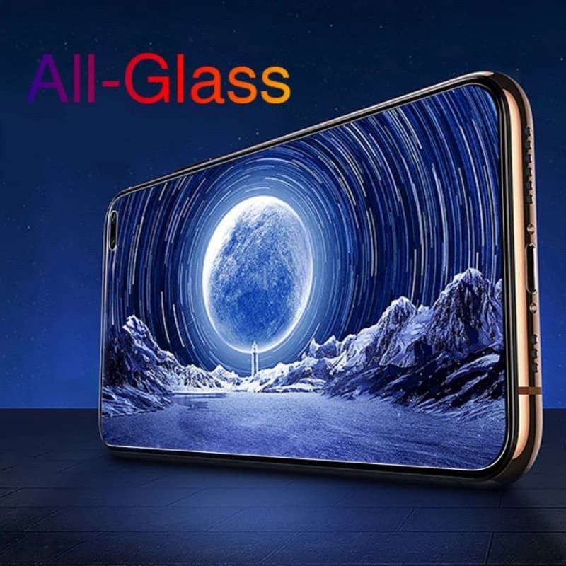 TG Anti Gores Layar Oppo Reno 4 - Tempered Glass Full Kaca Oppo Reno4 Ful Screen Protector Premium