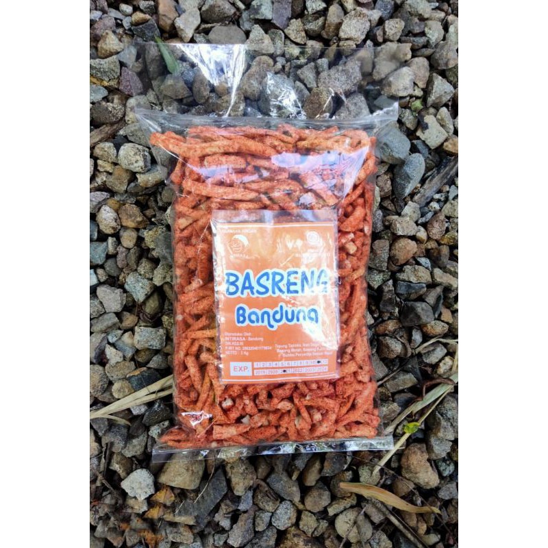 

Cemilan Bandung/basreng stik pedas (250gr)