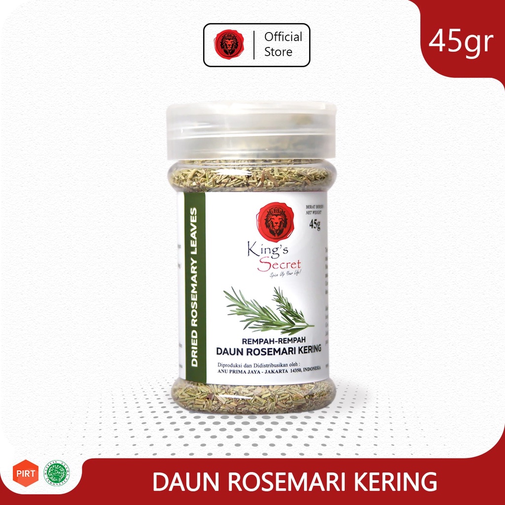

Daun Rosemary Kering 45 gr - King's Secret