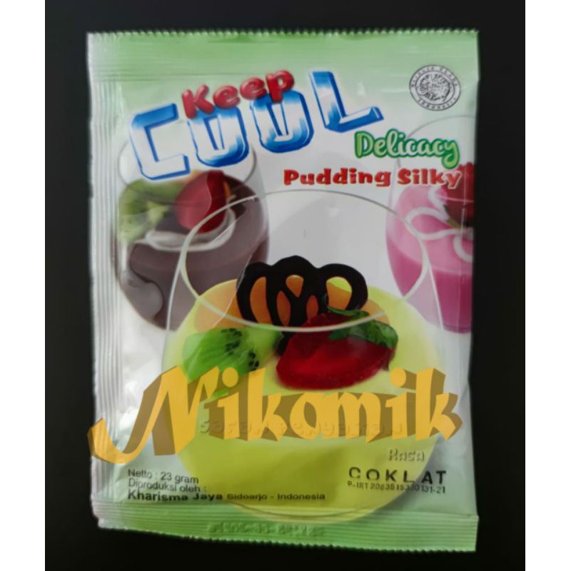 

Keep Cool Pudding Delicacy Pudding Silky COKLAT 23gr