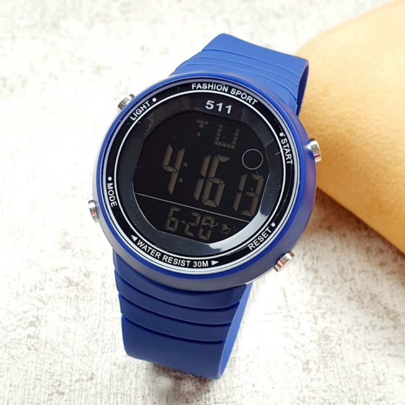 Jam Tangan Pria Elegant Strap Rubber Sporty Digital Anti Air BW-30 Tactical