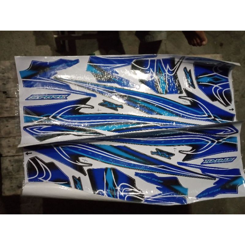 STIKER STRIPING VARIASI JUPITER Z BURHAN SPARK