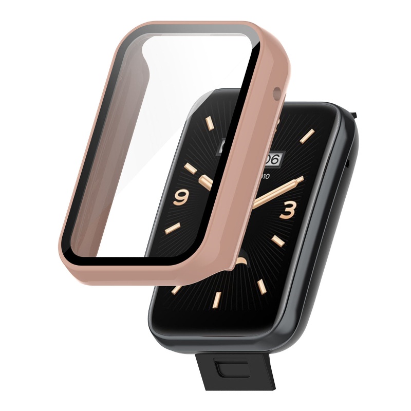 Cre Casing Tempered Glass + Bumper Shockproof Untuk Mi Band 7 Pro