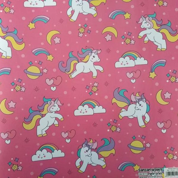 Kertas Kado Kartu Ucapan UNICORN KHUSUS PEMBELIAN BARANG LAIN DI TOKO INI