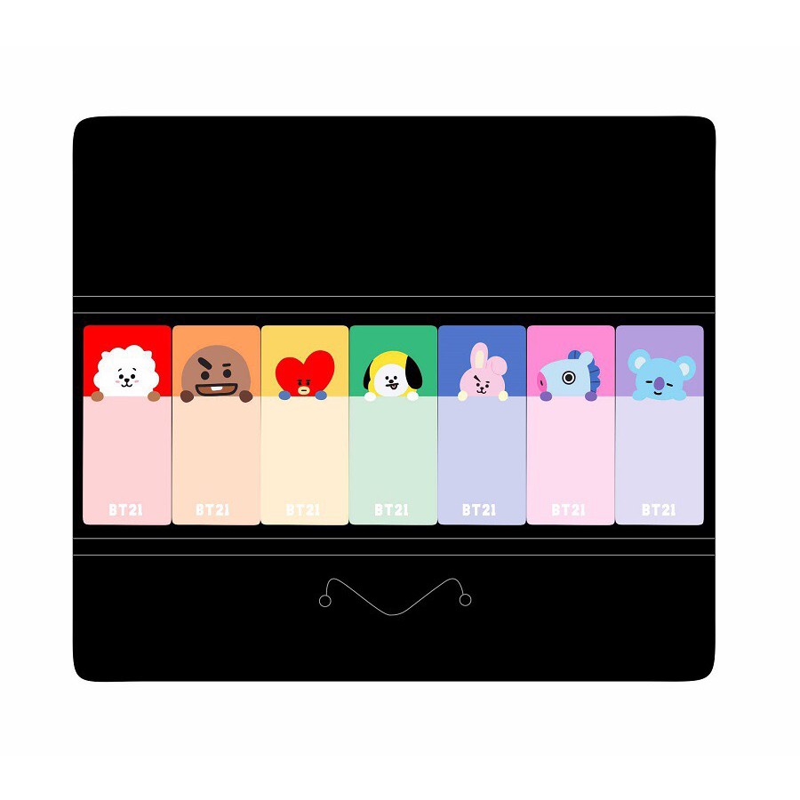 [BS] BISA COD KPOP BTS BT21 Sticky Note Memo Scrapbook-8