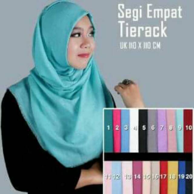 Kerudung Segiempat Tierack