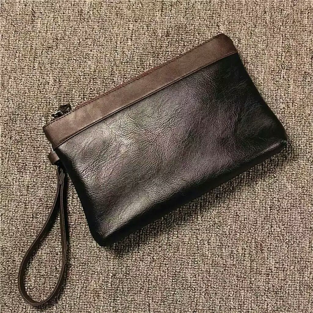 Clutch Pria Wanita Hand bag Wanita Murah / Dompet Pouch Kosmetik / Tas Tangan Kulit Tas Pria