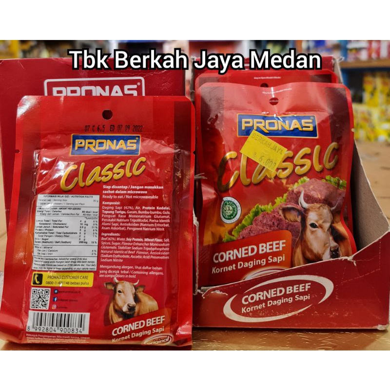 

50gr Kornet Classic/ Daging Kornet Asli/Pronas Corned Beef