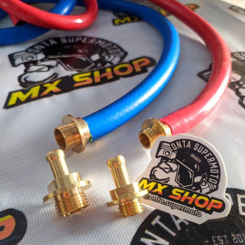 Tutup oli selang hawa klx dtracker set selang hawa