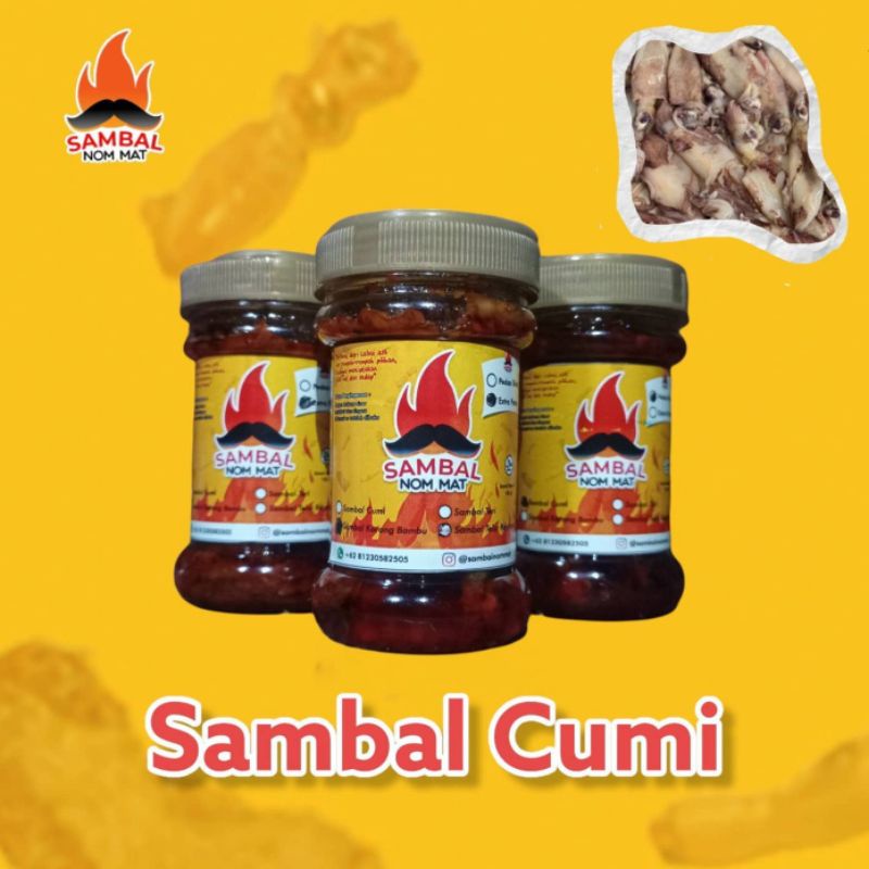 

[SAMBAL NOM MAT] ~ Sambal Baby Cumi 150gr