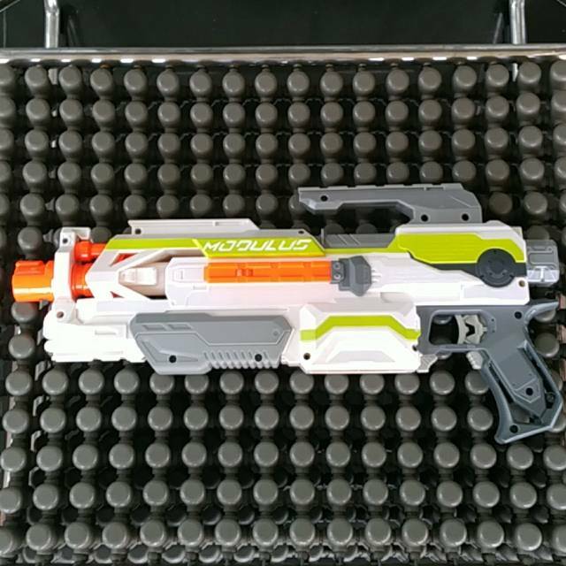 Nerf Modulus ECS 10 2nd Ori Hasbro Motorized Pistol Mainan bkn Nerf Regulator Modulus Tri Strike