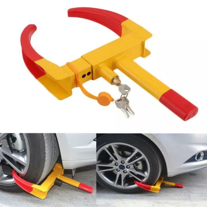 Kunci Pengaman Gembok Roda Ban Pelek velg Mobil Wheel Lock Universal