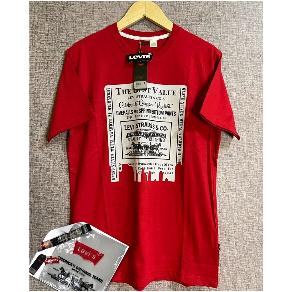 Kaos Distro Pria Casual Cotton Combed 24$  Model Terbaru Motif Koran Lengan Pendek Made In Fhilipin