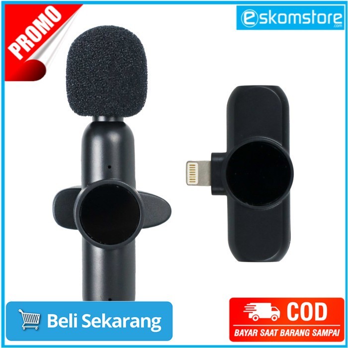 Mic Wireless mikrofon hp microphone Vlogger Podcast Live Lavalier HA85