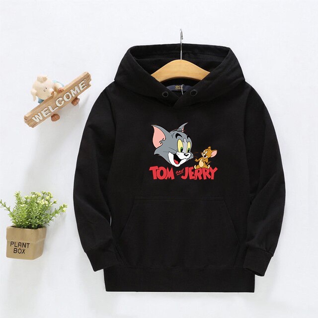 Hoodie anak Unisex Tom and Jerry Hoodie anak lucu terbaru