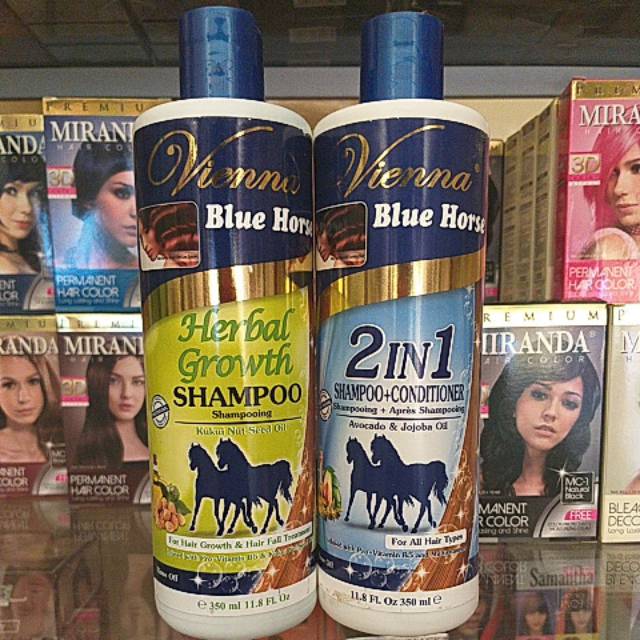 (Cod) vienna blue horse | vienna shampo kuda herbal growth