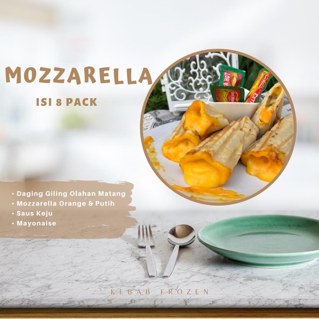 

Kebab Frozen Mozarella