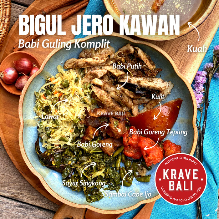 

FRESH STOK BIGUL JERO KAWAN BABI GULING KHAS BALI ASLI 500 GR (PORSI SUPER)