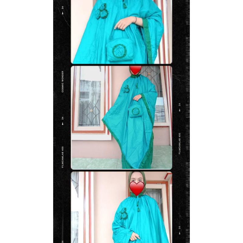 MUKENA PARASUT PONCO DEWASA JUMBO / MUKENA DEWASA