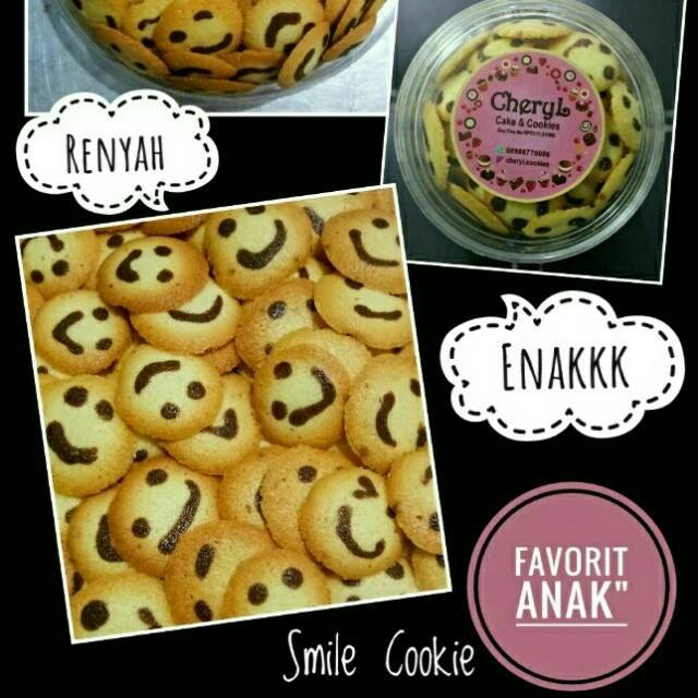 

Smile Cookie Spesial Wisman Homemade Cheryl Cookies