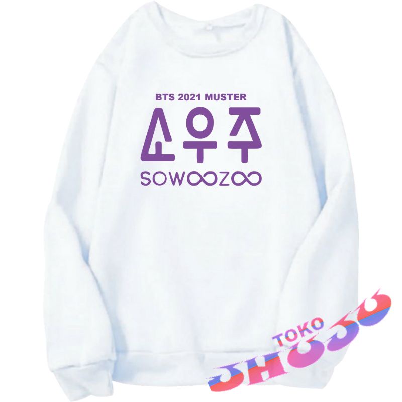 Basic Sweater BTS Suwoozoo Logo Besar