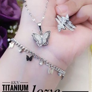 TiTanium Set perhiasan wanita QA47