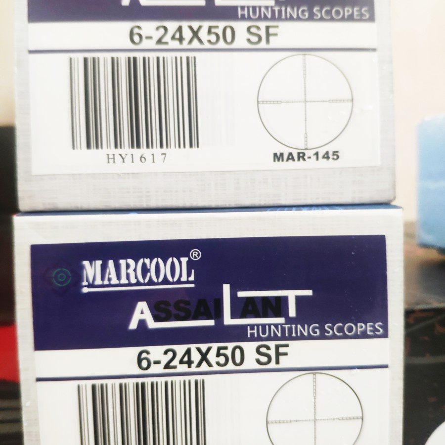 Teleskop Marcool Assailant 6-24x50 sf HK retikel terbaru