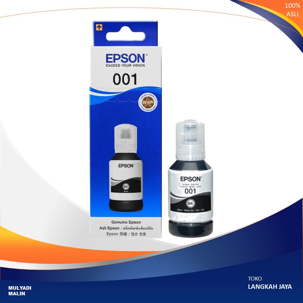 TINTA EPSON 001 BLACK ORIGINAL