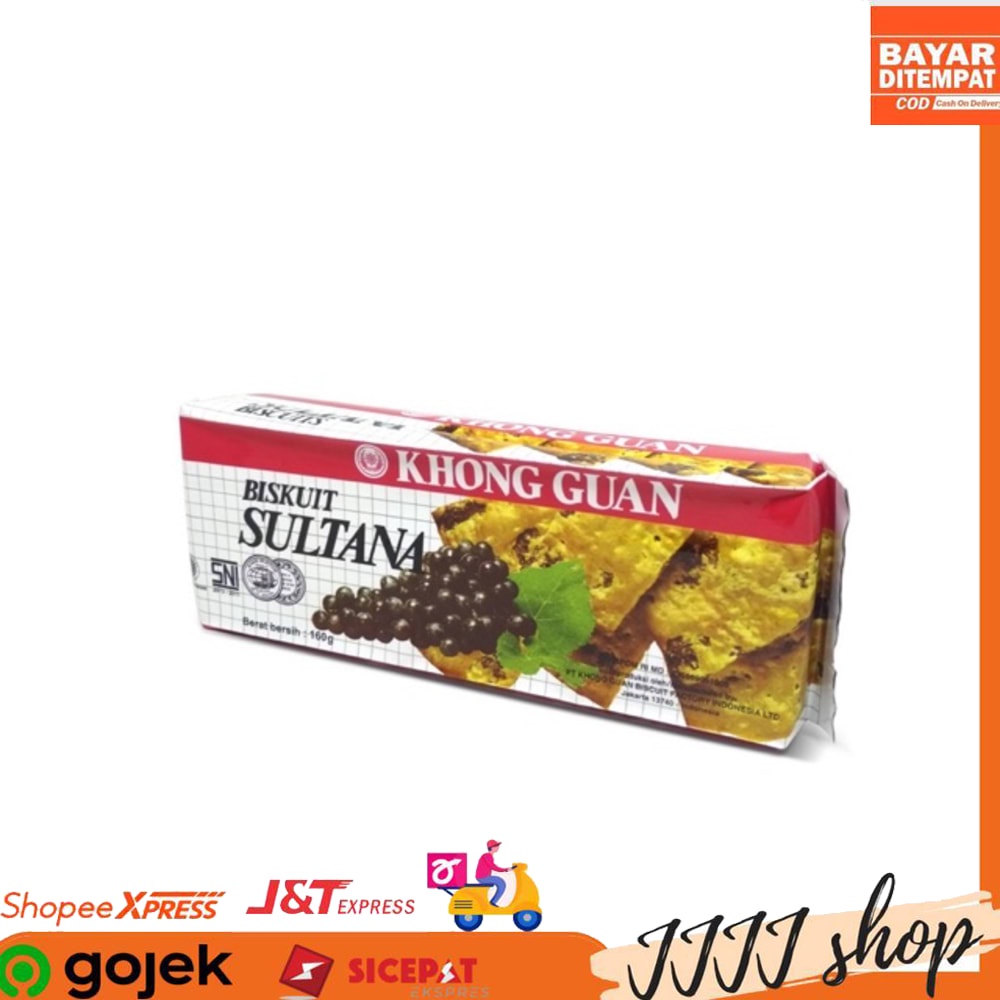 Khong Guan Biskuit Sultana Cemilan Snack Cookies