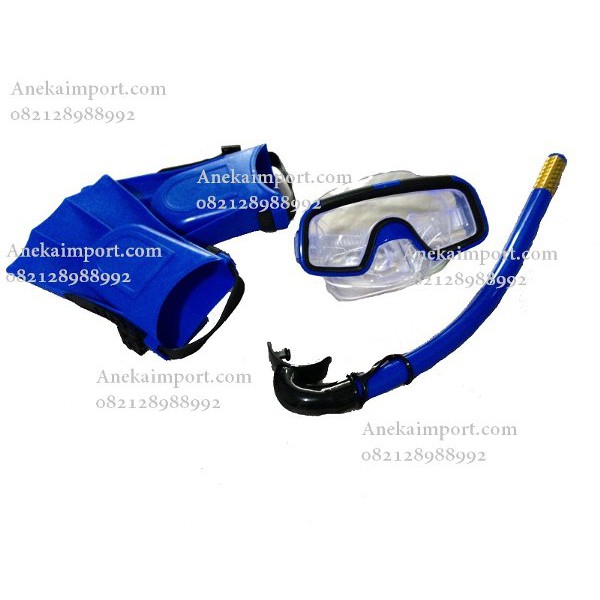 Kacamata Snorkeling - Kacamata Snorkling Kaki Katak Karet Anak - Snorkel