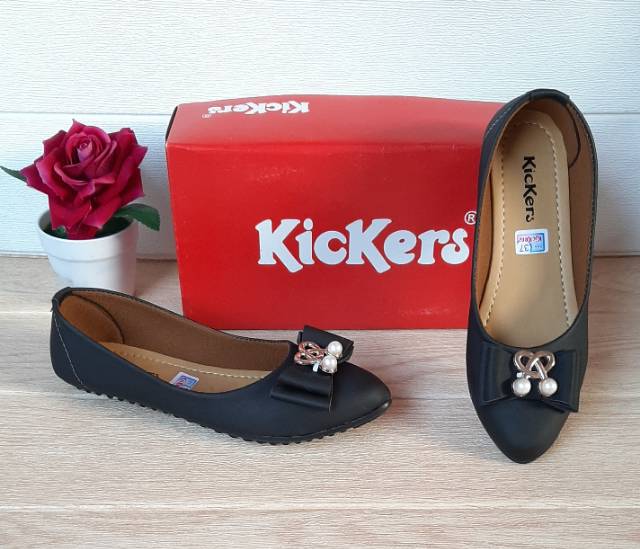 Sepatu Kickers Wanita Flat Shoes Kode amanda