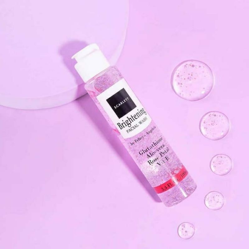 Scarlett Whitening Facial Wash | Scarlett Brightening Facial Wash