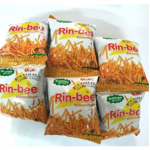 

Oishi Rin-Bee Stik Keju 11gr [10 pcs/ Renceng]