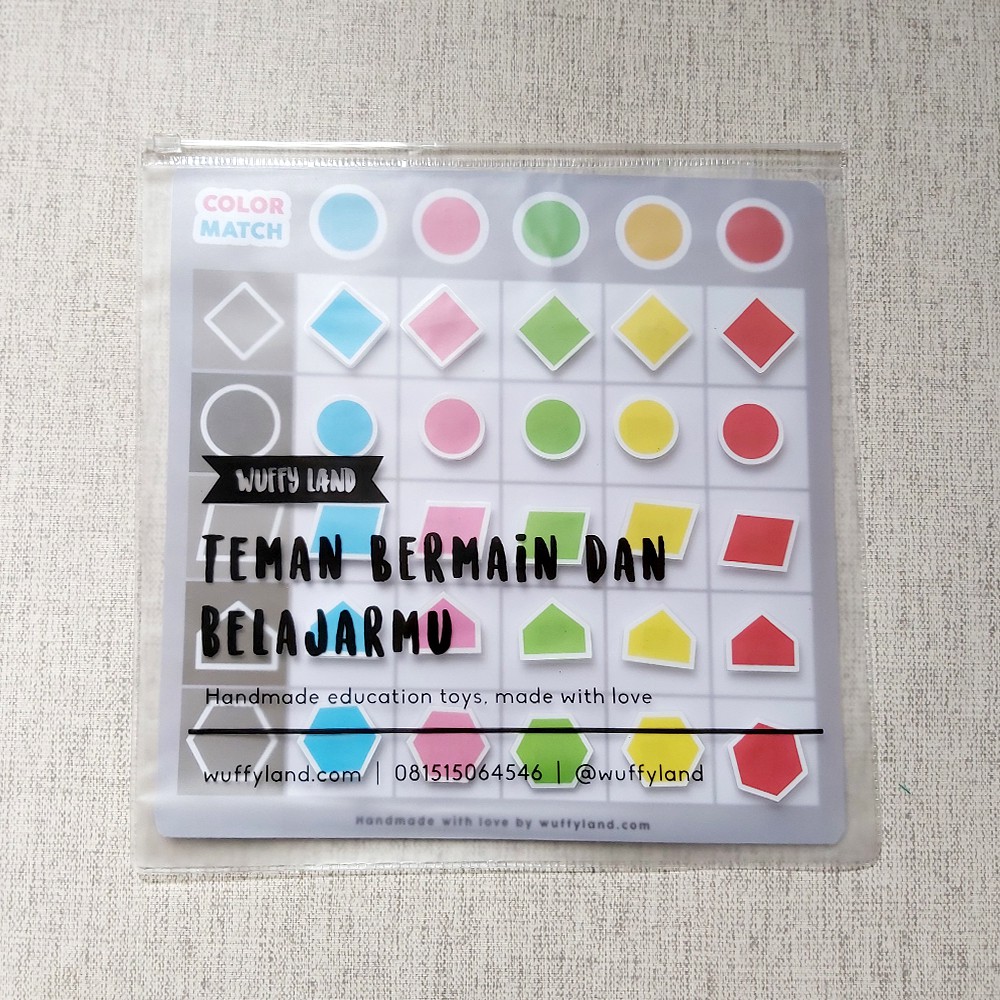 

BP008 - Busy Page Menyamakan Bentuk dan Warna (dengan magnet)
