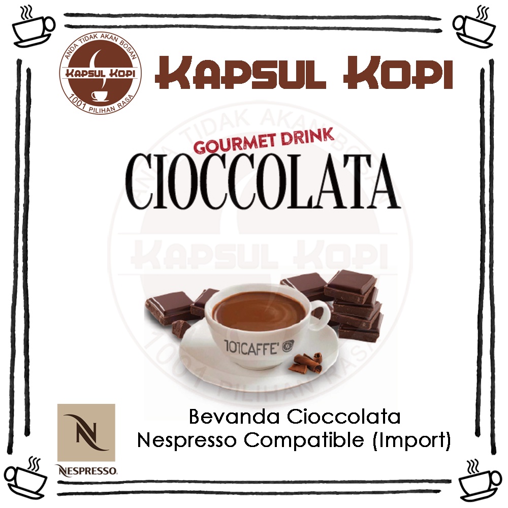 

Ecer Bevanda Cioccolata Kapsul Kopi Impor Nespresso Compatible