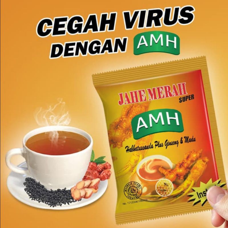 

Jahe Merah Super AMH Habbatussauda plus Ginseng Madu