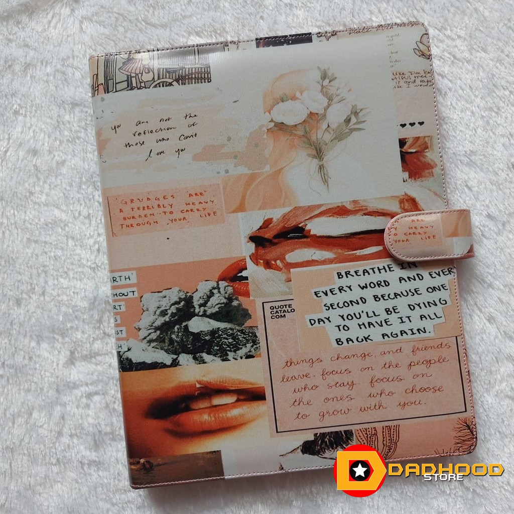 

BINDER PRINTING MOTIP AESTHETIC LIPS A5 DAN B5