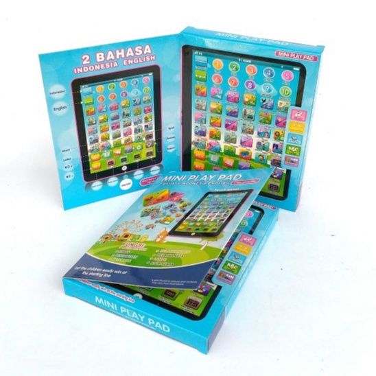 ( BISA COD ) Mainan Edukasi Anak PLAYPAD MINI 2 BAHASA Mainan Anak Edukasi Mini Playpad Anak Muslim 2 Bahasa Playpad / Ipad Arab