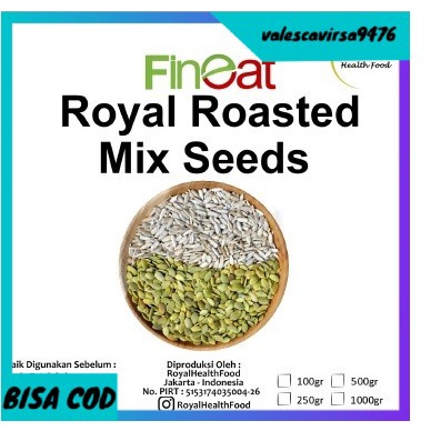 

⭐BISA COD⭐ ROYAL ROASTED (Matang) Mix SEEDS 250 Gr