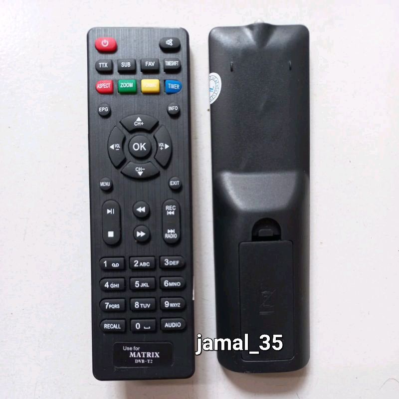 REMOT STB MATRIX DVB T2